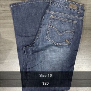 Harley-Davidson Dark Blue Boot Cut Jeans